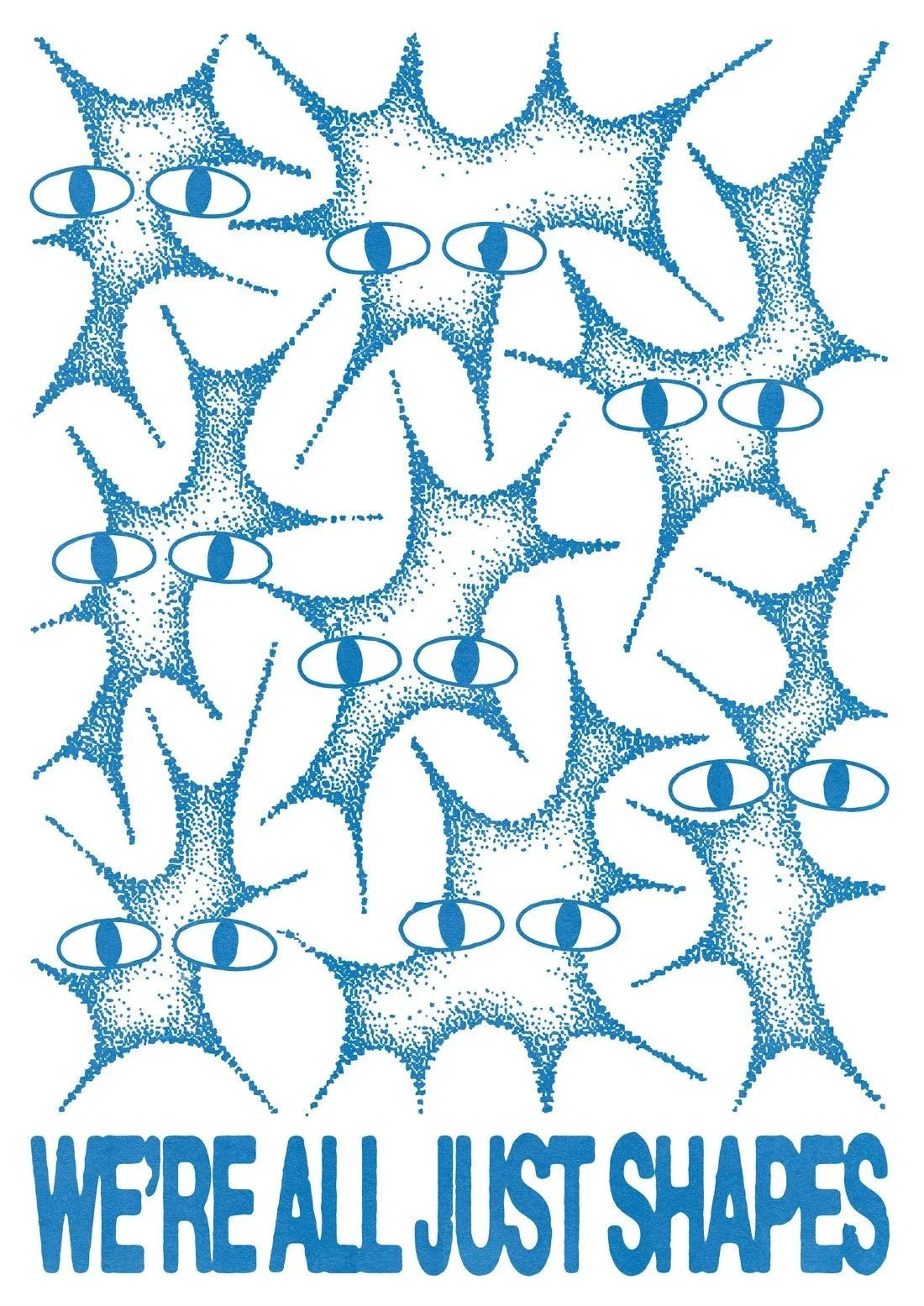 Shapes contemporary wall art print by Alexander Khabbazi - sold by DROOL