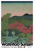 Waterloo Sunset contemporary wall art print by George Kempster - sold by DROOL