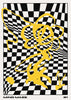 Mind Maze #1 contemporary wall art print by Lou Wang - sold by DROOL