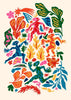 Meeting in the Kaleidoscopic Forest contemporary wall art print by Nick Liefhebber - sold by DROOL