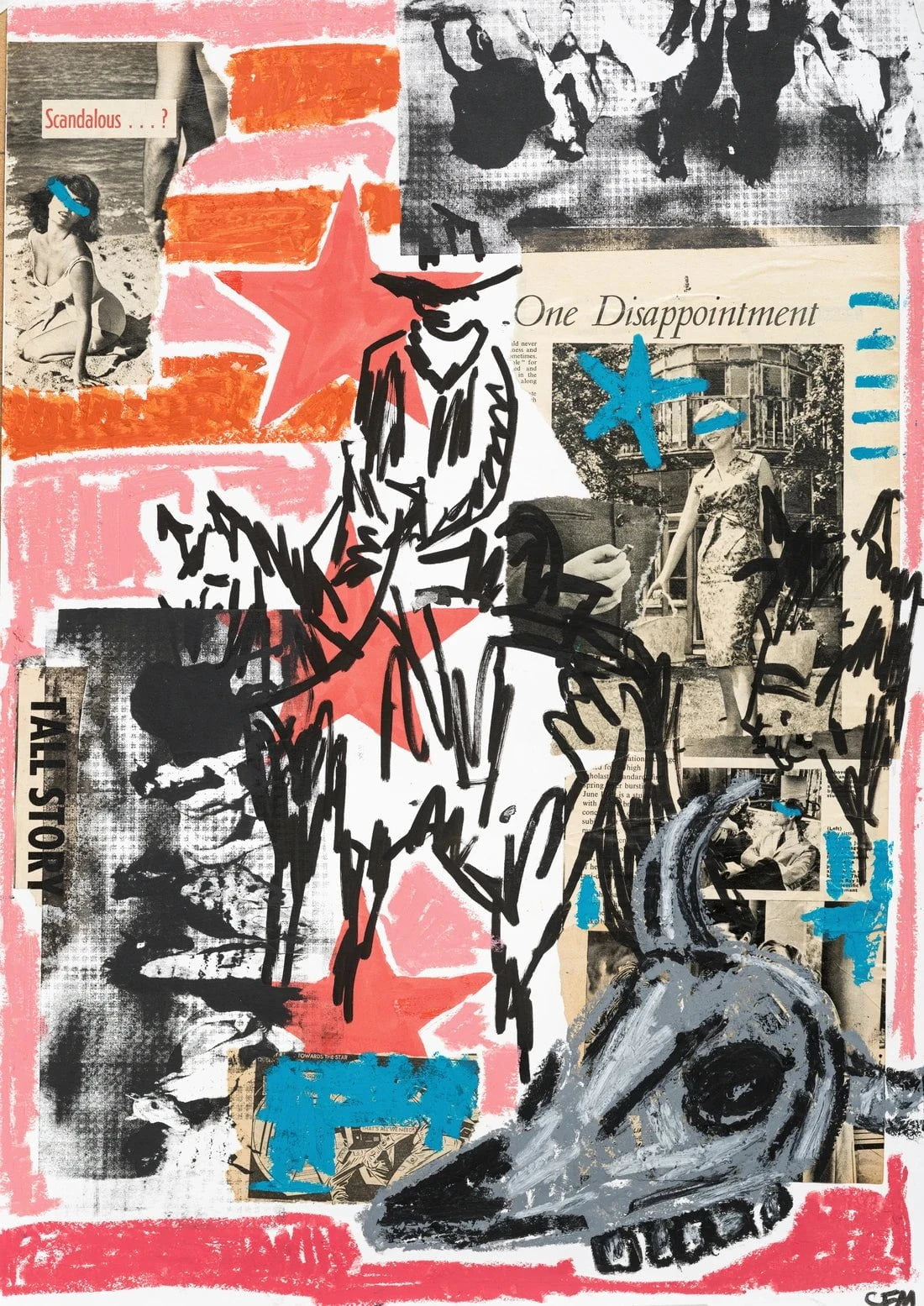 The Wild West contemporary wall art print by Caitlin Flood-Molyneux - sold by DROOL