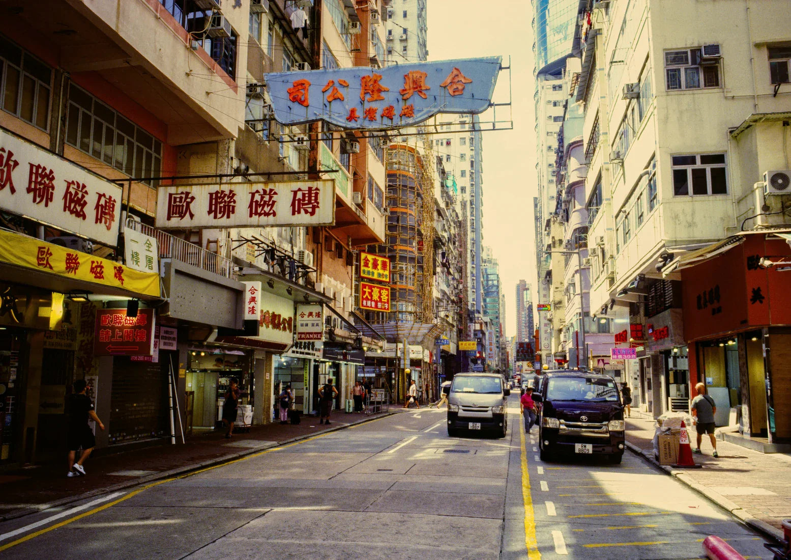 Street Life contemporary wall art print by Francesco Aglieri Rinella - sold by DROOL