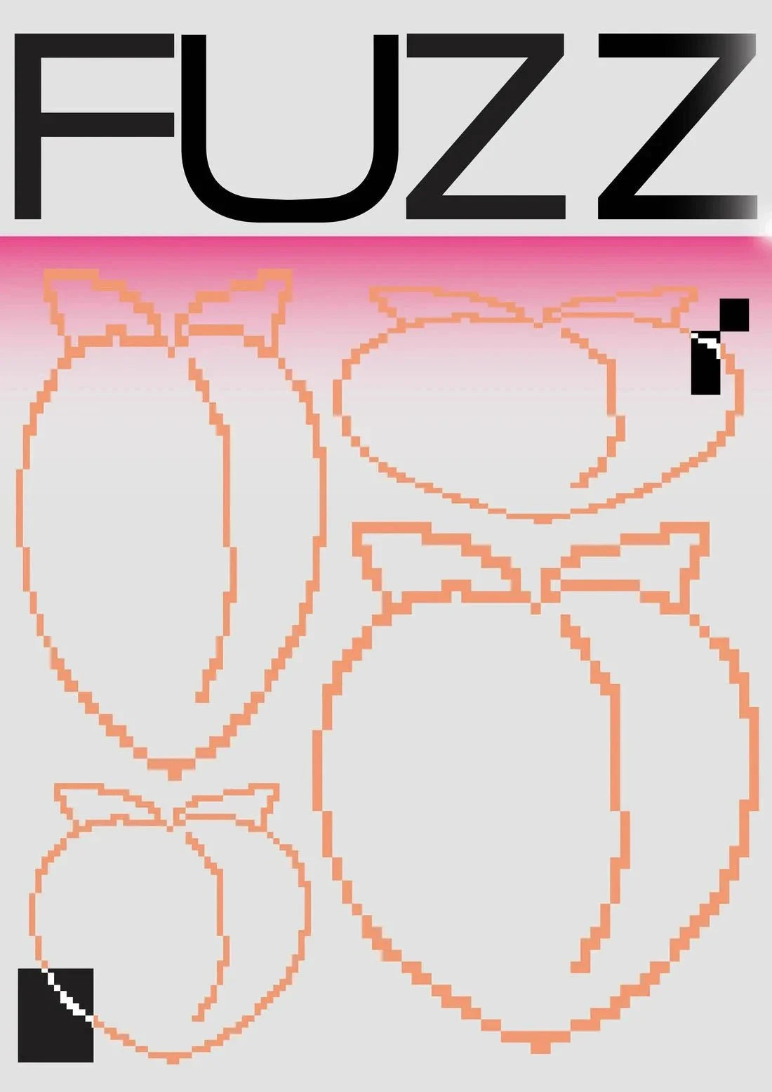Peach Fuzz contemporary wall art print by Renee Kao - sold by DROOL