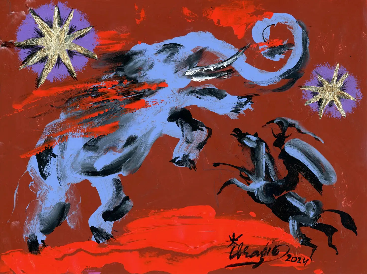 Dynamic Elephant Battle