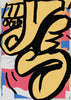 Yes! contemporary wall art print by Jorge Santos - sold by DROOL