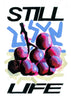 Grape Life contemporary wall art print by 3WillyT - sold by DROOL