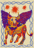 Bull of Heaven contemporary wall art print by Kwonny - sold by DROOL