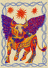 Bull of Heaven contemporary wall art print by Kwonny - sold by DROOL
