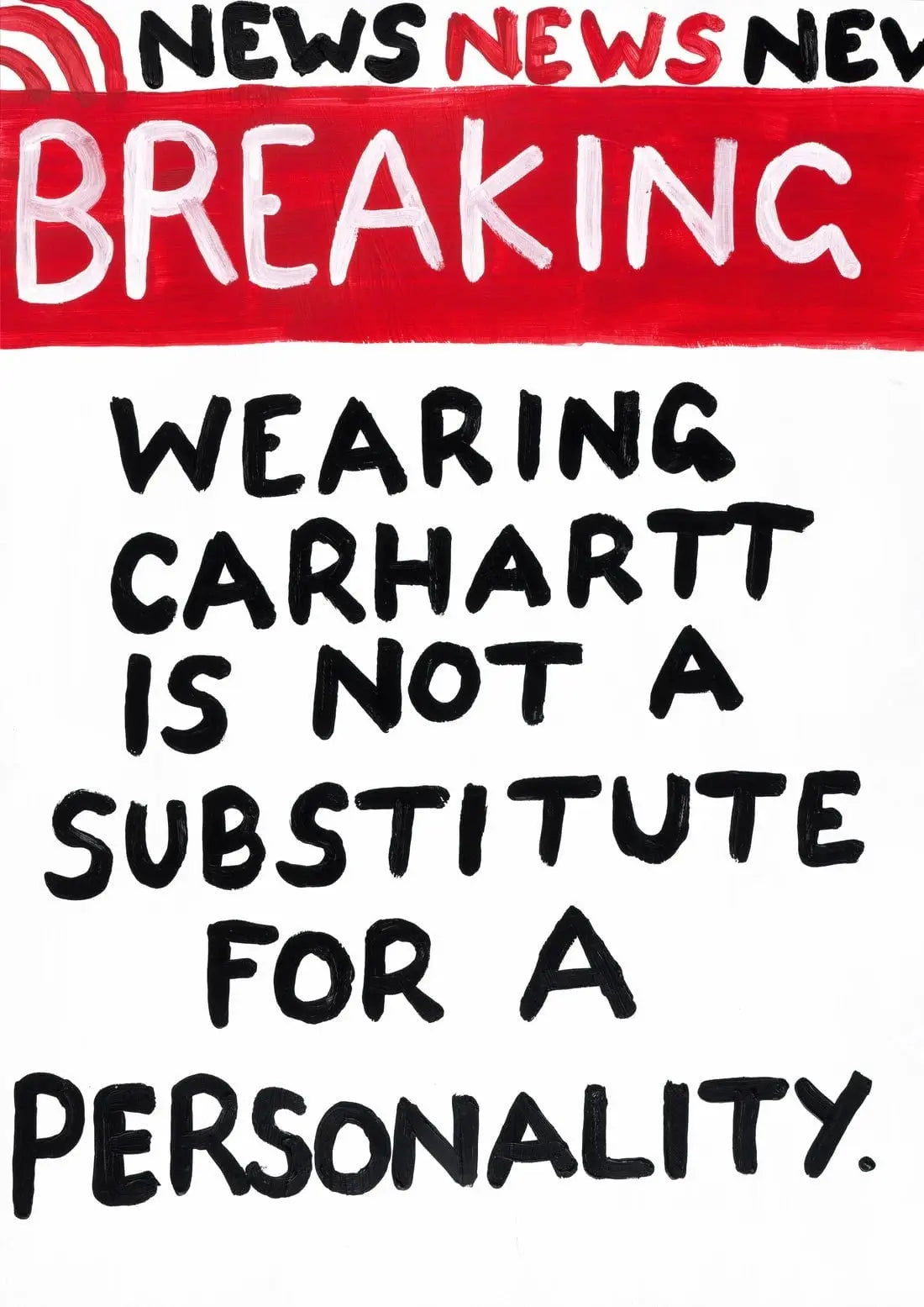 Carhartt Mafia - Print by Times New Roadman | DROOL Art Carhartt Mafia - Print by Times New Roadman | DROOL Art