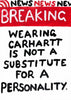 Carhartt Mafia contemporary wall art print by Times New Roadman - sold by DROOL
