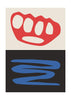 Knuckles contemporary wall art print by DROOL Collective - sold by DROOL