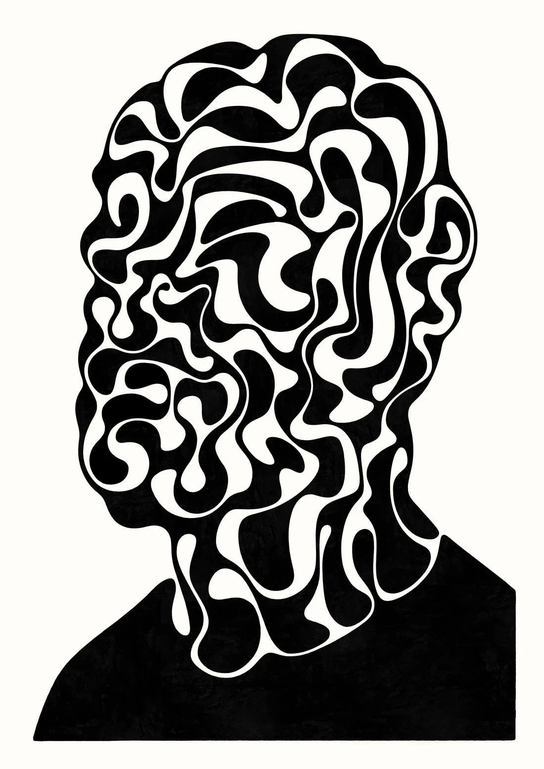Timespender contemporary wall art print by Henrik Delehag - sold by DROOL
