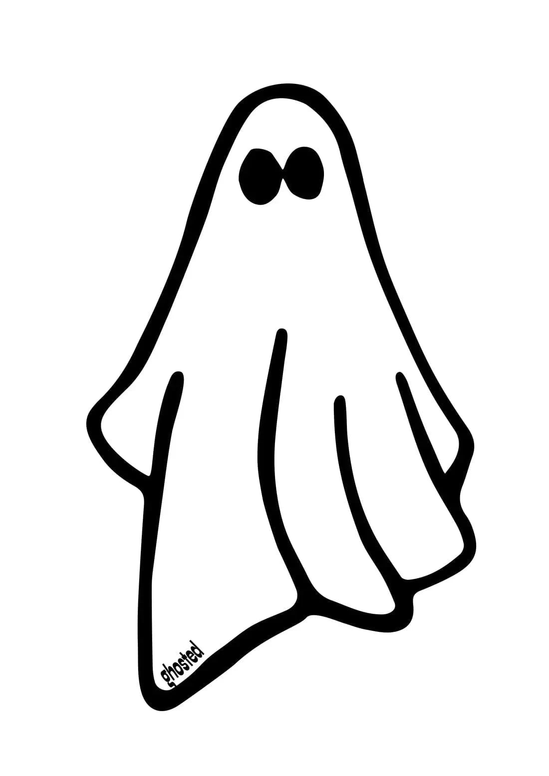 Ghosted contemporary wall art print by Adam Foster - sold by DROOL