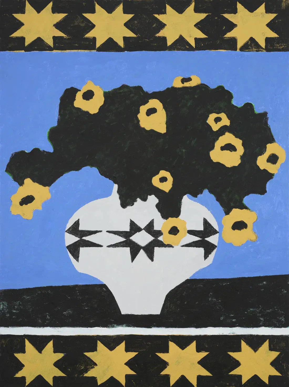 Avery Vase contemporary wall art print by Colby Edwards - sold by DROOL
