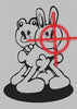 Care Bear contemporary wall art print by Sven Silk - sold by DROOL