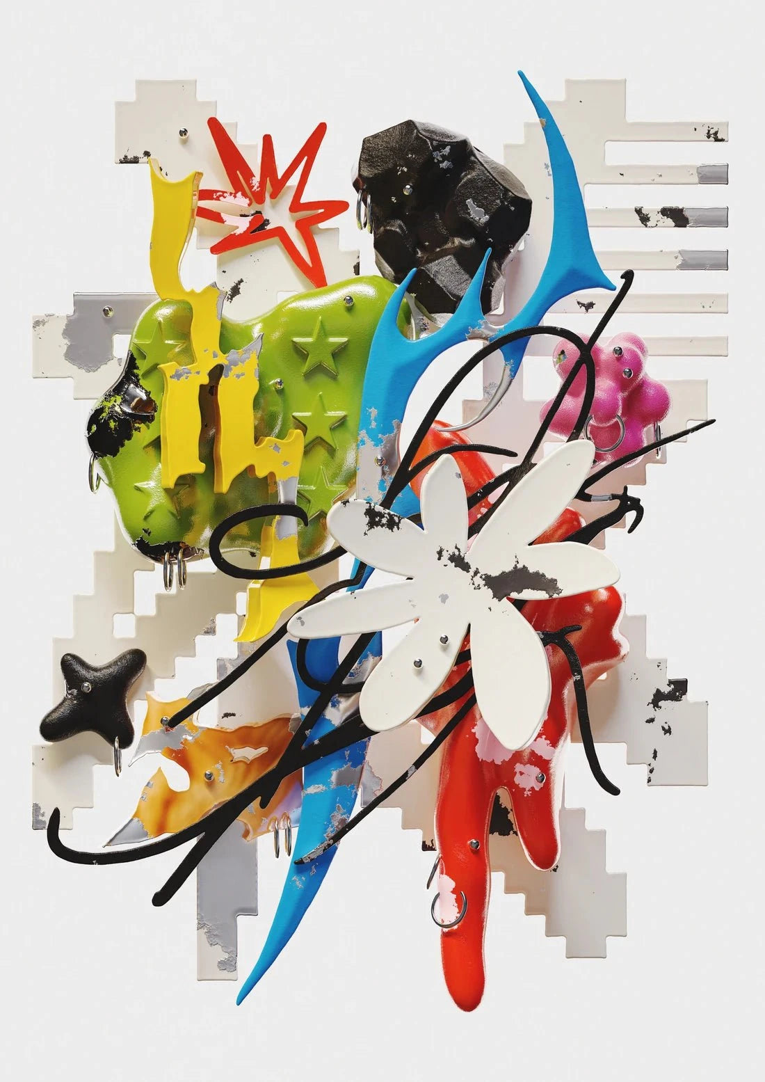Something Bright contemporary wall art print by Kitasavi - sold by DROOL