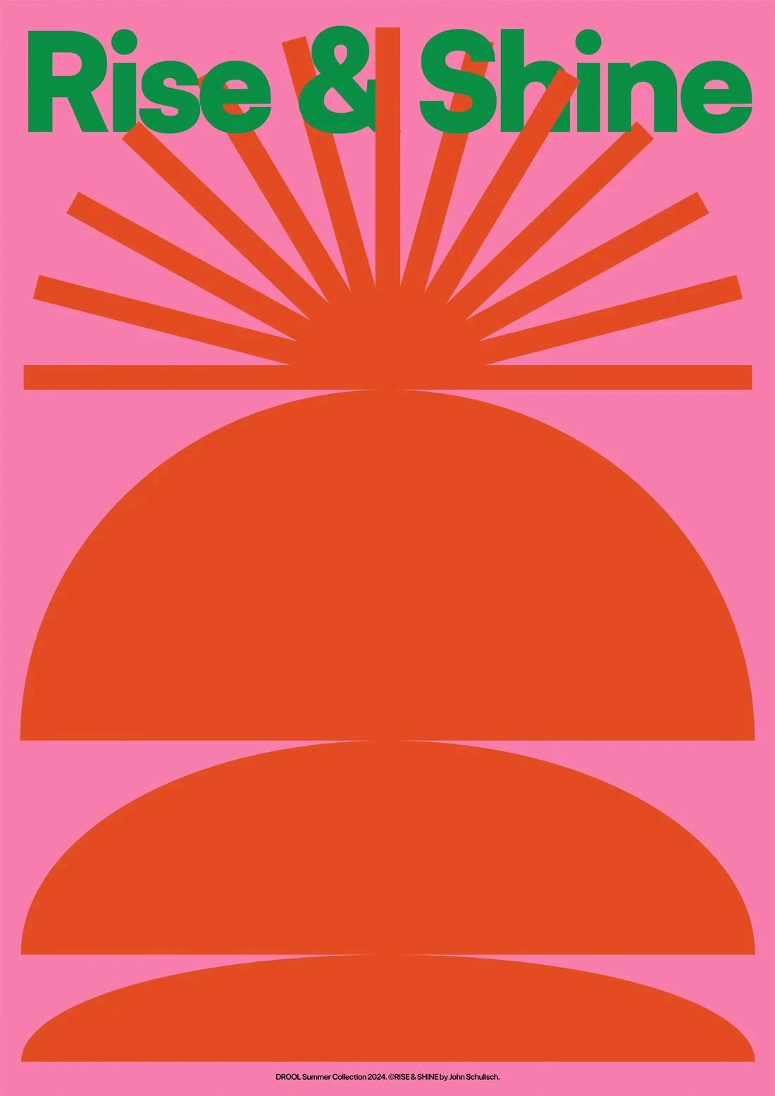 Rise & Shine contemporary wall art print by John Schulisch - sold by DROOL