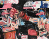 Midnight Emotions Whilst in New York contemporary wall art print by Caitlin Flood-Molyneux - sold by DROOL