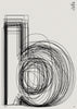 b contemporary wall art print by Brad Mead - sold by DROOL