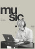 Music contemporary wall art print by Mirza Talovic - sold by DROOL