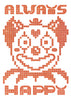 Always Happy contemporary wall art print by Eric Schwarz - sold by DROOL