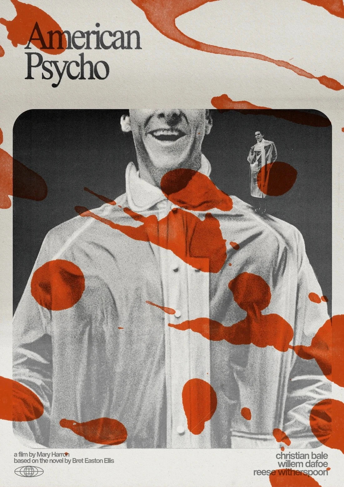 American Psycho contemporary wall art print by Justyna Frąckiewicz - sold by DROOL