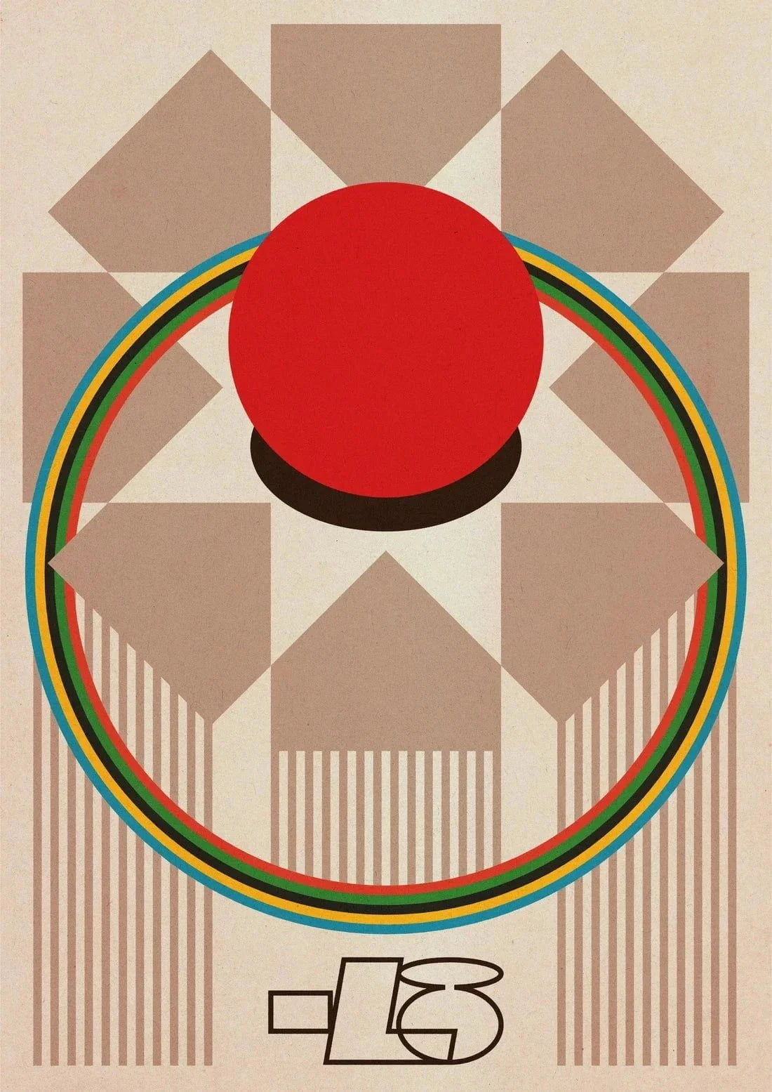 8 'Til L8 contemporary wall art print by Edan Strachan - sold by DROOL