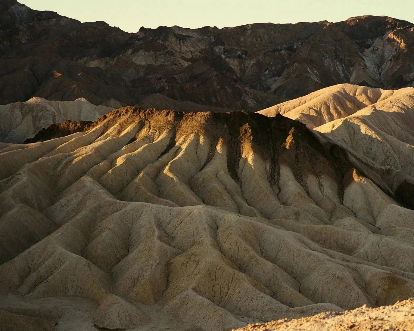 Desert Ridges contemporary wall art print by Alex Broadstock - sold by DROOL