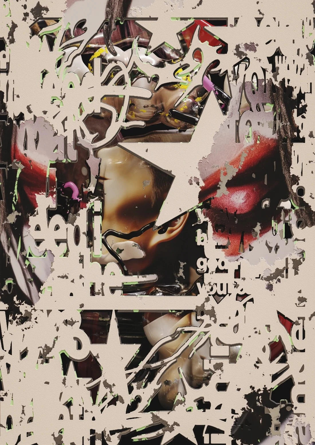 I Breathe What You Breathe contemporary wall art print by Kitasavi - sold by DROOL