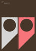 Logo Archive No.8 contemporary wall art print by Duane Dalton - sold by DROOL