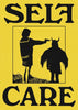 Self Care (Yellow) contemporary wall art print by Utsav Verma - sold by DROOL