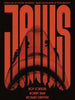 JAWS contemporary wall art print by Justyna Frąckiewicz - sold by DROOL
