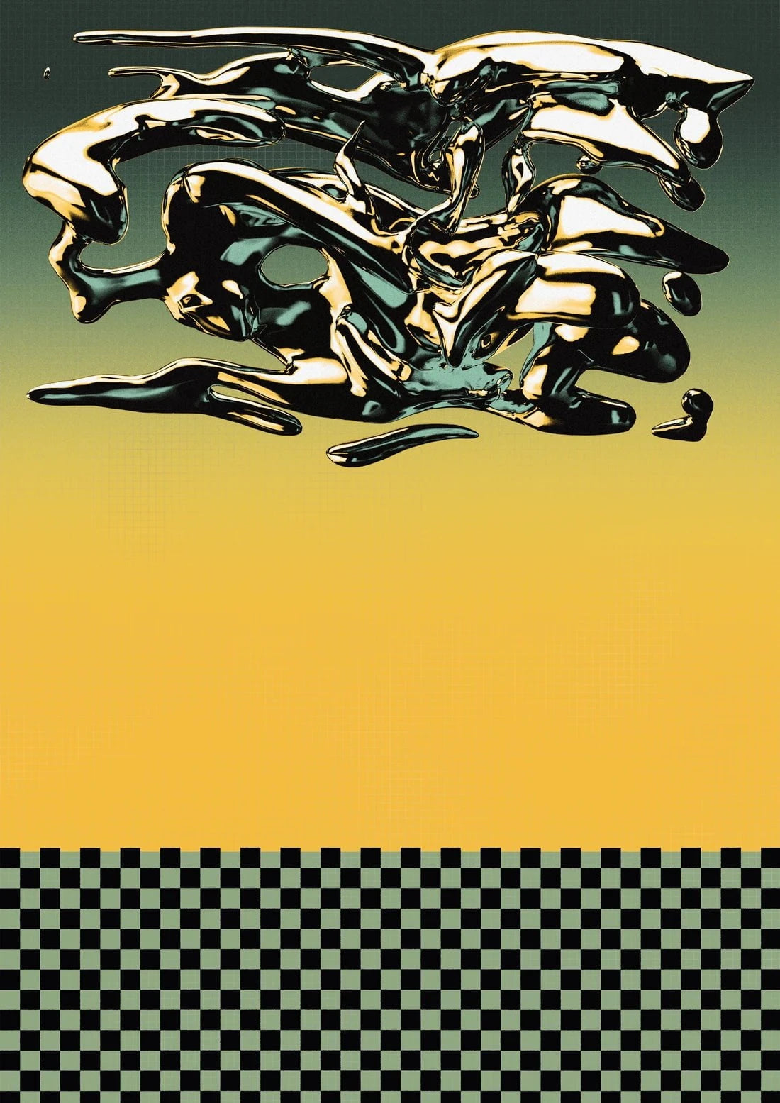 Virtual Dream 2/3 contemporary wall art print by Tristan Miller - sold by DROOL