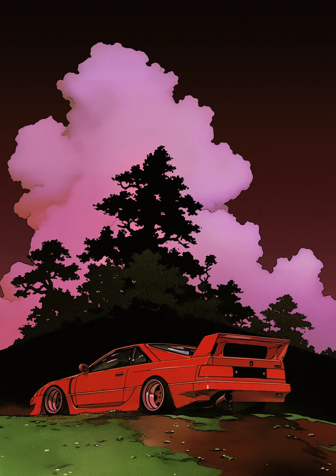 Zero Shift contemporary wall art print by dolorsilentium - sold by DROOL