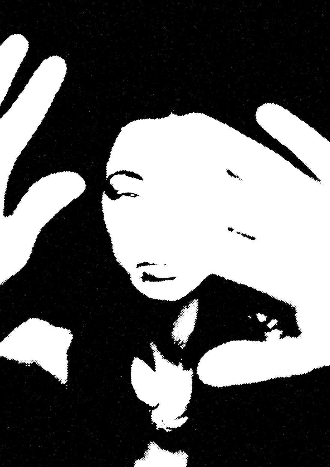 Boxed in contemporary wall art print by Sven Silk - sold by DROOL