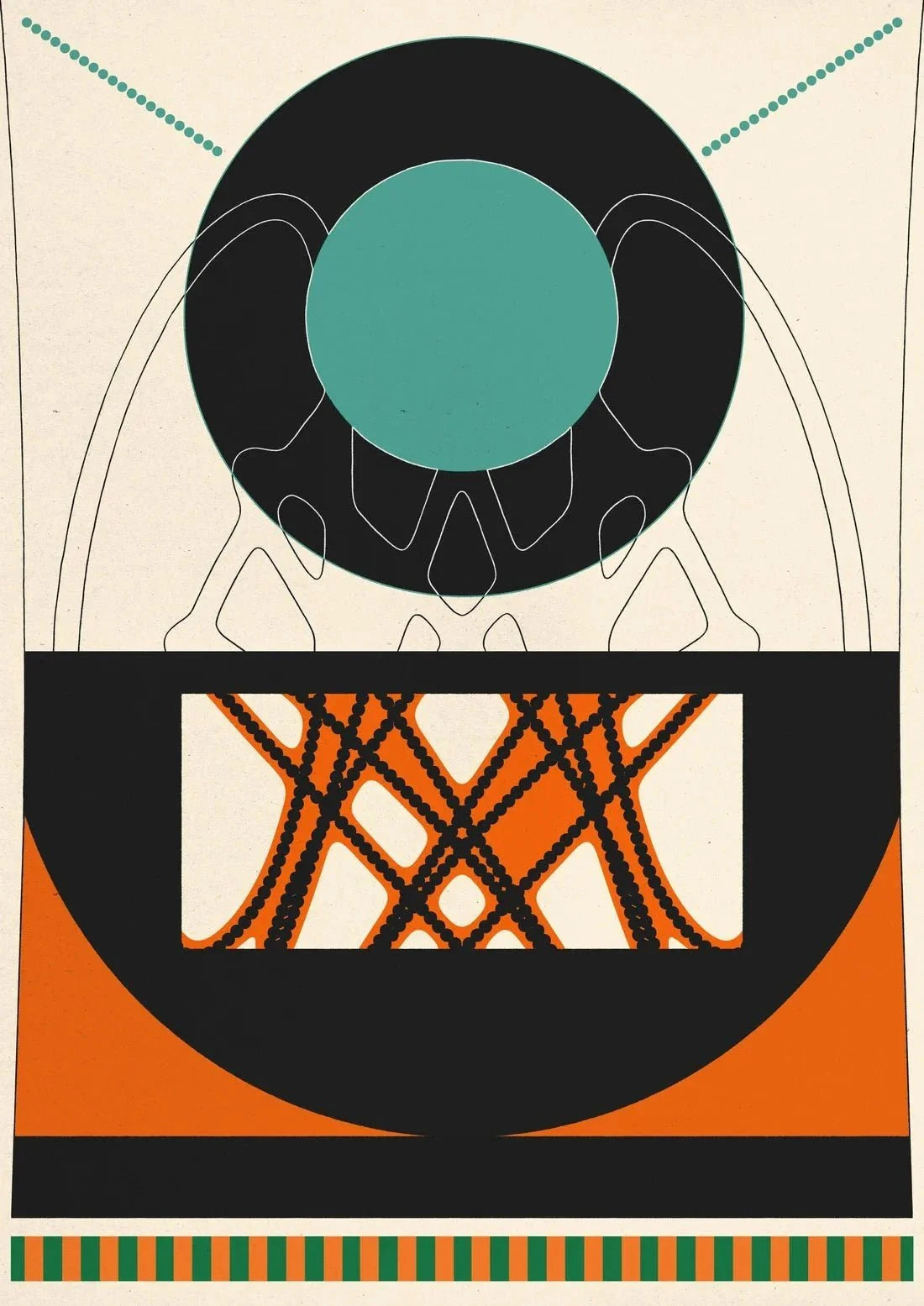 Revolt contemporary wall art print by Tristan Huschke - sold by DROOL