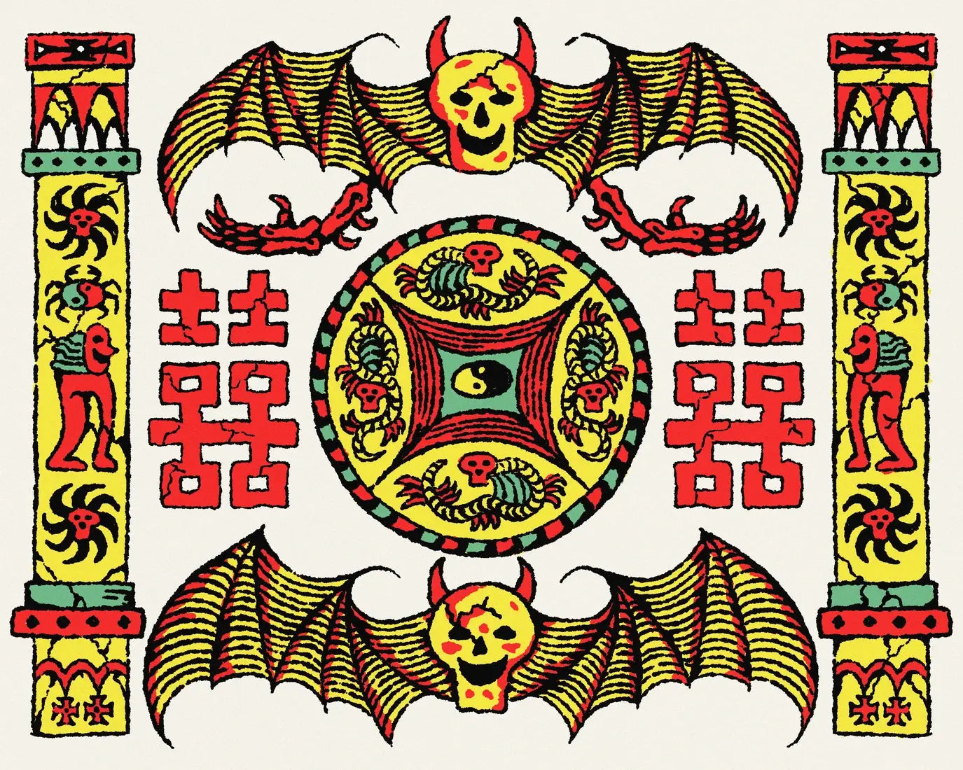 囍蝠 Double Happiness Bat