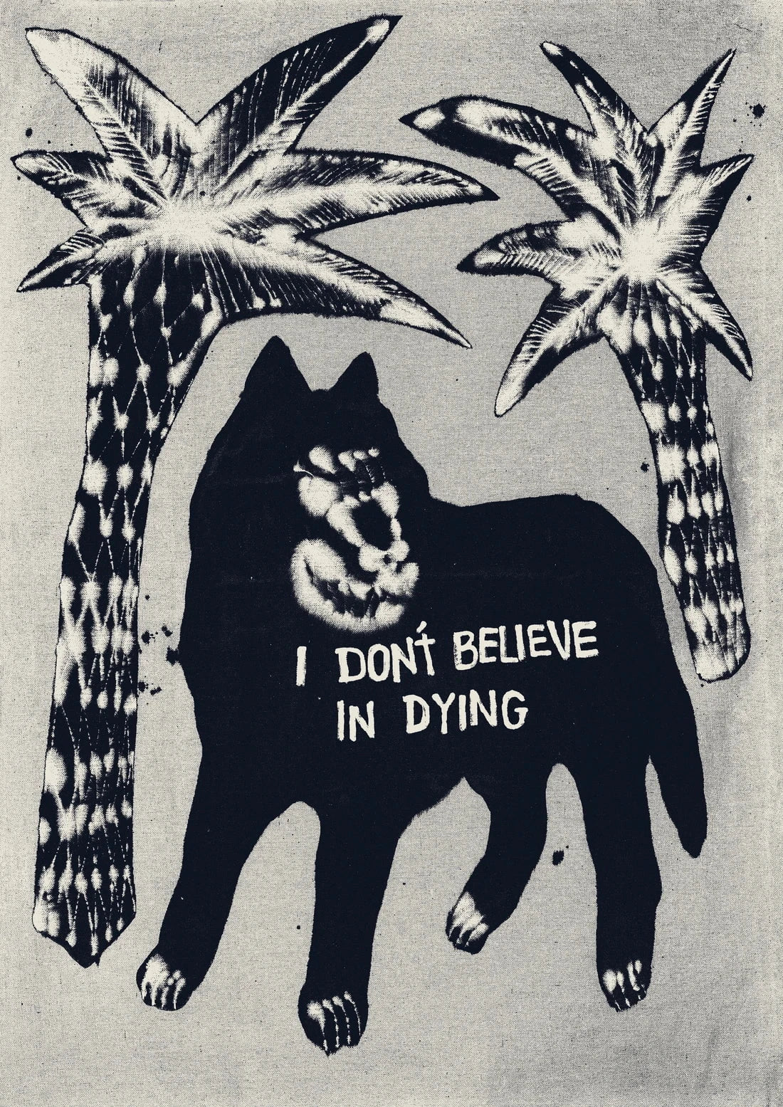 But I Do Believe In Death contemporary wall art print by Kwonny - sold by DROOL