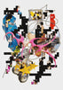Starfall Error contemporary wall art print by Kitasavi - sold by DROOL