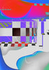 Virtual World contemporary wall art print by Roman Post. - sold by DROOL