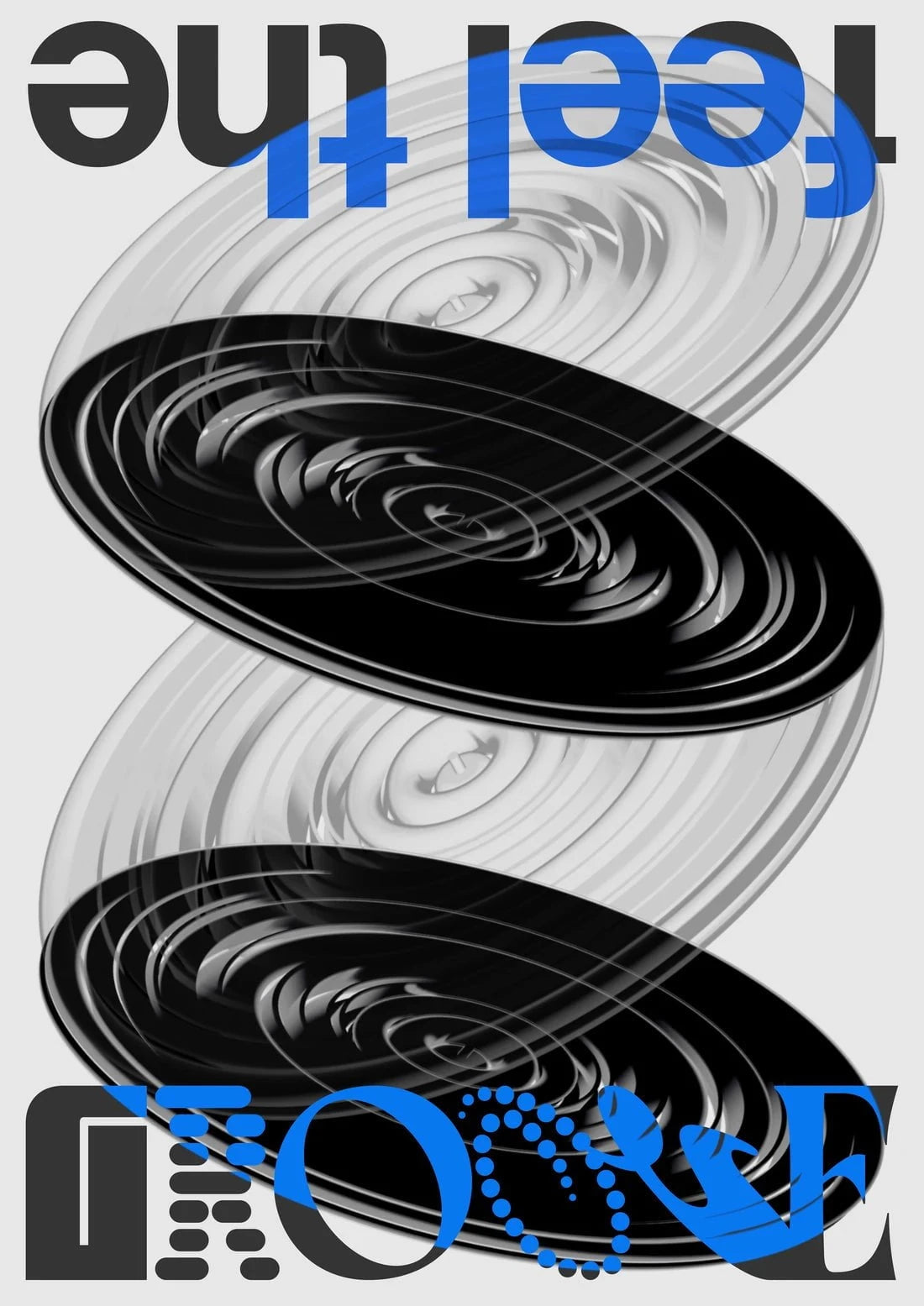 Groove contemporary wall art print by DROOL Collective - sold by DROOL