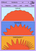 VARIATIONS ON A STAR contemporary wall art print by Ricardo Schultz Ferraro - sold by DROOL
