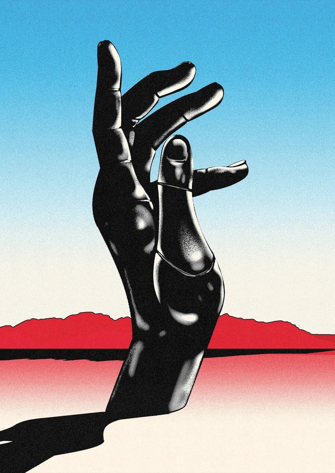 Tatooine Hand Models Wanted contemporary wall art print by Will Da Costa - sold by DROOL
