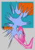 Clap contemporary wall art print by Tristan Huschke - sold by DROOL