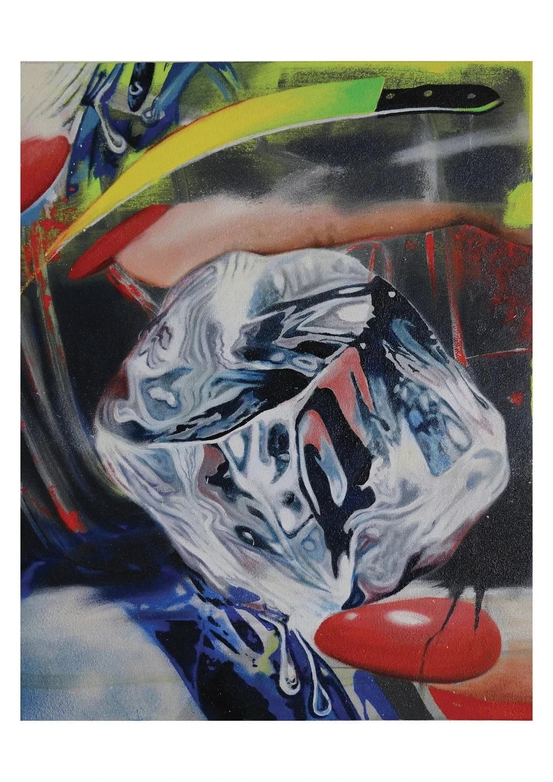 ICE COLD KILLA contemporary wall art print by Sam Creasey - sold by DROOL