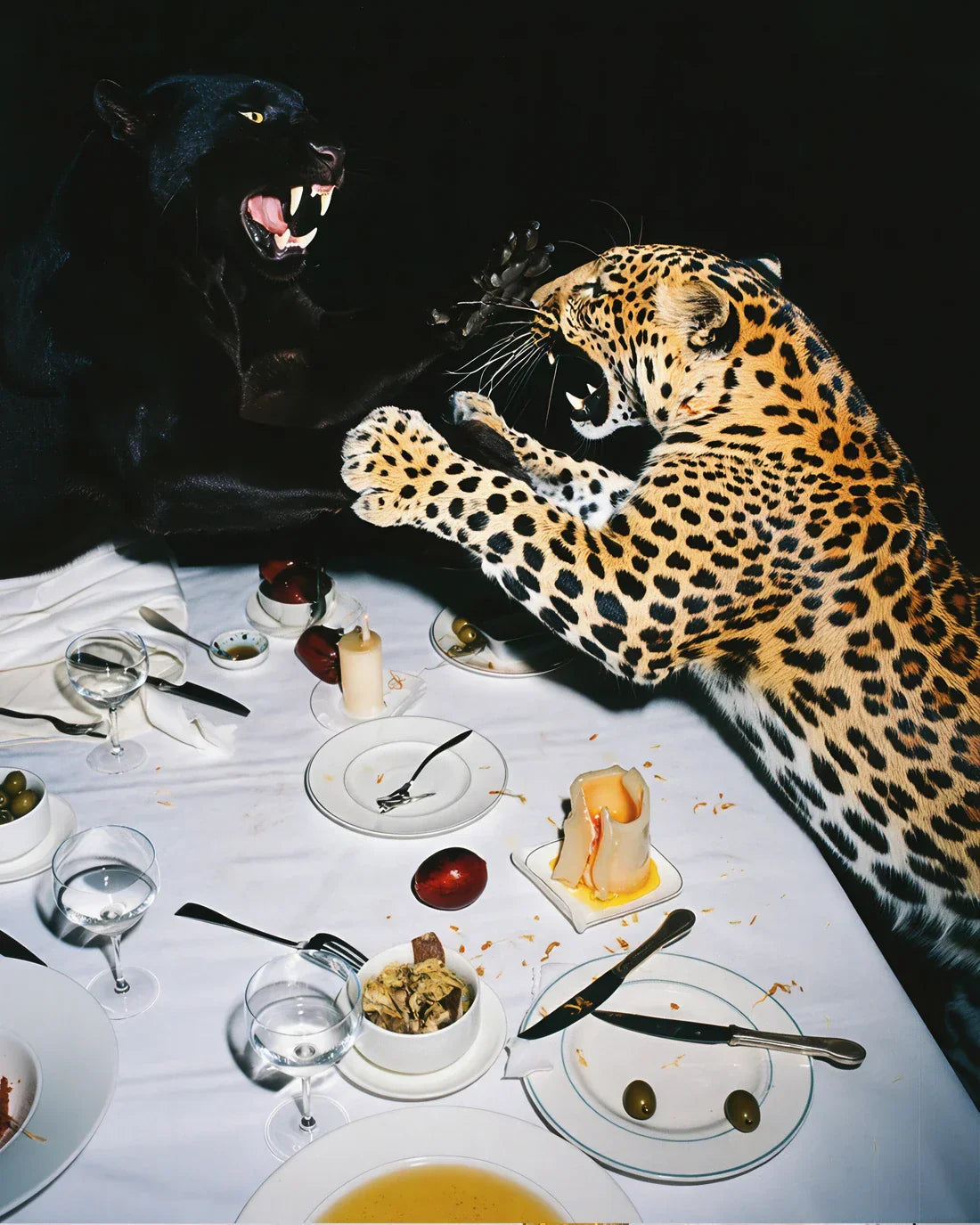 WHO'S PAYING? contemporary wall art print by Ces XC - sold by DROOL