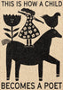 This Is How A Child Becomes A Poet contemporary wall art print by David Schmitt - sold by DROOL