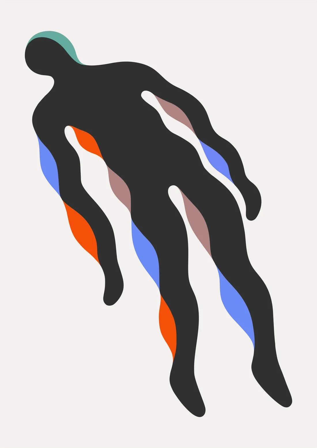 Elevate contemporary wall art print by David Vanadia - sold by DROOL