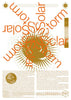 Solarstorm contemporary canvas art print by Studio Trikken - sold by DROOL