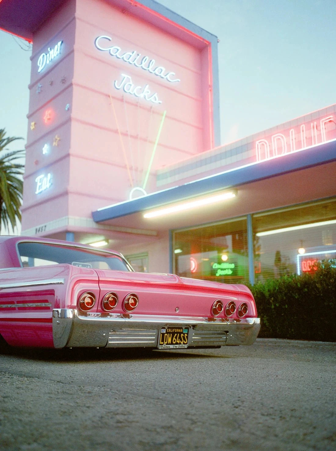 Pink Motel contemporary wall art print by 6.tiff - sold by DROOL